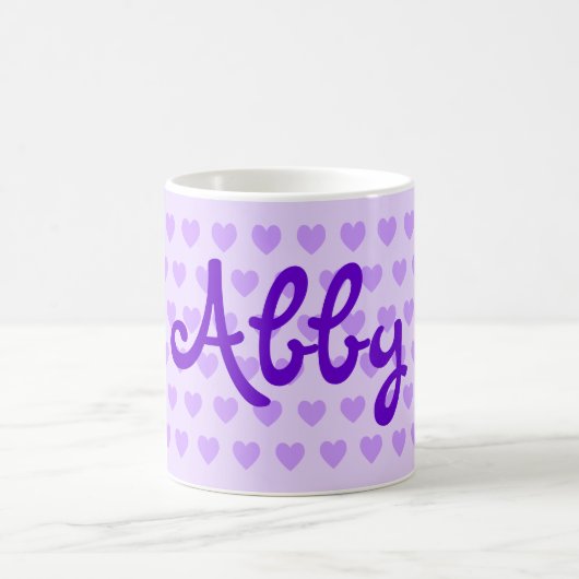 Abby in Lila Kaffeetasse (Mittel)