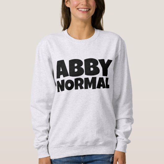 ABBY NORMAL ABNORMAL LADIES FUNNY T - SHIRT (Vorderseite)