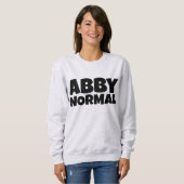 ABBY NORMAL ABNORMAL LADIES FUNNY T - SHIRT (Vorne ganz)