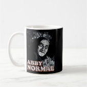 Abby Normal Brain Funny Halloween Kaffeetasse (Links)
