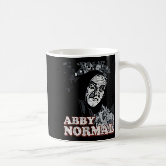 Abby Normal Brain Funny Halloween Kaffeetasse (Rechts)