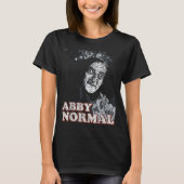 Abby Normal Brain Funny Halloween T-Shirt (Vorderseite)
