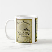 Abby normales Gehirn-alter Aufkleber Kaffeetasse (Links)