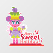 Abby Nutcracker Fensteraufkleber (Blatt)