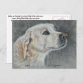 Abby Postkarte (Vorne/Hinten)