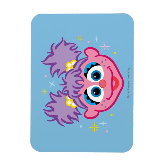 Abby Smiling Face Magnet (Vertikal)