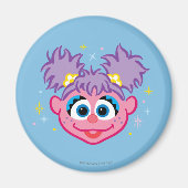 Abby Smiling Face Magnet (Vorne)