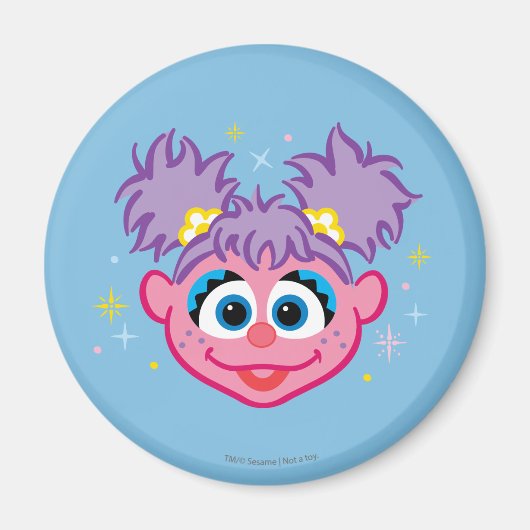 Abby Smiling Face Magnet (Vorne)