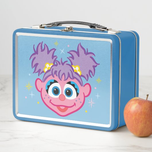 Abby Smiling Face Metall Lunch Box (Beispiel)