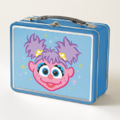 Abby Smiling Face Metall Lunch Box (Vorderseite)