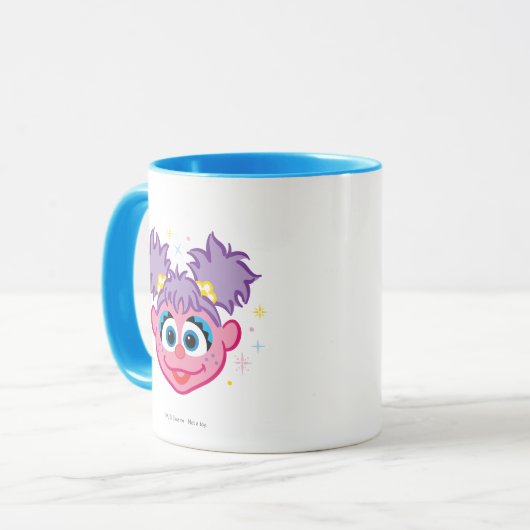 Abby Smiling Face Tasse (Vorderseite Links)