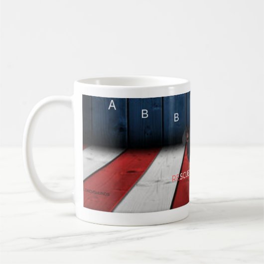 Abby Straßen-Rettungs-Tasse Kaffeetasse (Links)
