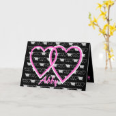 Abby-Tageskarte Karte (Gelbe Blume)