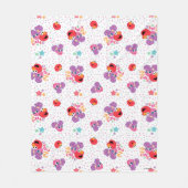 Abby und Elmo 2 Niedliches Muster Fleecedecke (Vorderseite)