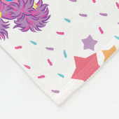 Abby und Elmo 2 Niedliches Muster Fleecedecke (Ecke)