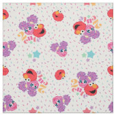 Abby und Elmo 2 Niedliches Muster Stoff (Muster)