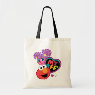 Abby und Elmo, beste Freunde Tragetasche