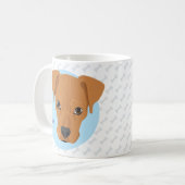 abby Welpen-Tasse Kaffeetasse (Vorderseite Links)