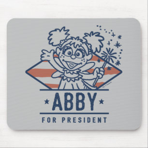 Abby zur Präsidentin Mousepad
