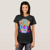 ABC 123 67 Lehrer T-Shirt (Vorne ganz)