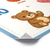 ABC 123 Bildung Poster (Ecke)