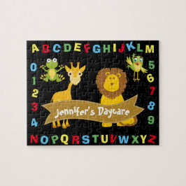 ABC 123 & Personalisierte Tierpflege Puzzle