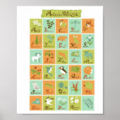 ABC Alaskan Wildlife Poster (Vorne)