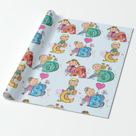 ABC Alphabet Children Geschenkpapier