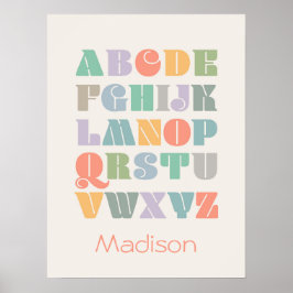 ABC Alphabet Custom Poster
