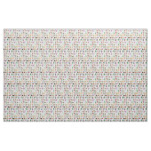 ABC Alphabet lernt Briefe mit glücklichen Lebensmi Stoff (Yard (91,4 cm))
