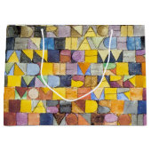 ABC (Alphabet), Paul Klee Große Geschenktasche Geschenktüte (Vorderseite)