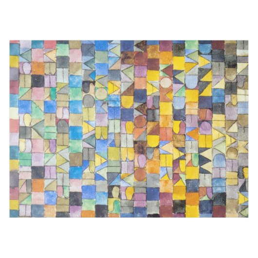 ABC (Alphabet), Paul Klee Tischdecke (Vorderseite (Horizontal))