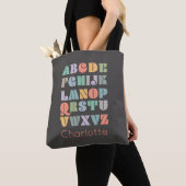 ABC Alphabet Personalisiert Name Tote Bag Tasche (Von Nahem)