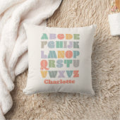 ABC Alphabet Personalisierte Throw Kissen (Decke)