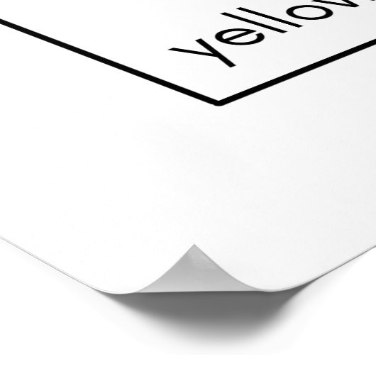 abc - Alphabet Poster (Ecke)