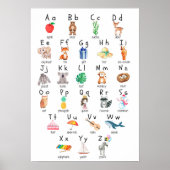 ABC Alphabet Poster Kids (Vorne)