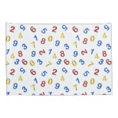 ABC Alphabet Red Yellow Blue Kissenbezug (Rückseite-Rechts)