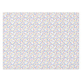 ABC Alphabet Red Yellow Blue Tischdecke (Vorderseite (Horizontal))