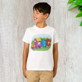 ABC Alphabet Zug mit Kindern Spaß Bildung T-Shirt