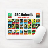ABC Animals , Charles Buckles (1923) Mousepad (Mit Mouse)