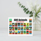 ABC Animals , Charles Buckles (1923) Postkarte (Stehend Vorderseite)