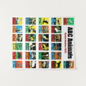 ABC Animals, Charles Buckles (1923) Wandteppich (Vorderseite (Horizontal))