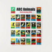 ABC Animals, Charles Buckles (1923) Wandteppich (Vorderseite)