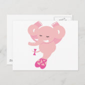 ABC Animals - Ellie Postkarte (Vorne/Hinten)