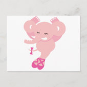 ABC Animals - Ellie Postkarte (Vorderseite)