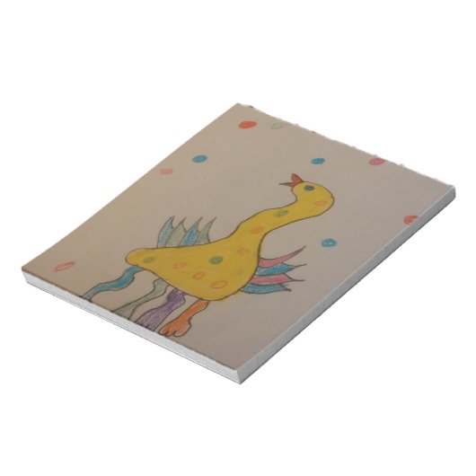 #ABC Art by Children, Osterherde Notizblock (Rotiert)