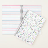 ABC auf Starry Background - Praxis (5.5"x8.5")  Notizblock (Innen)