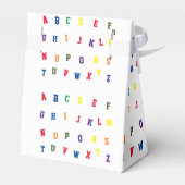 ABC Baby Dusche Geschenkschachtel (Rückseite)