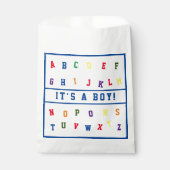 ABC Baby Dusche Geschenktütchen (Vorderseite)