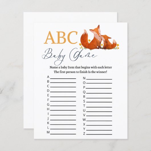 ABC Baby Duschgame (Vorne/Hinten)